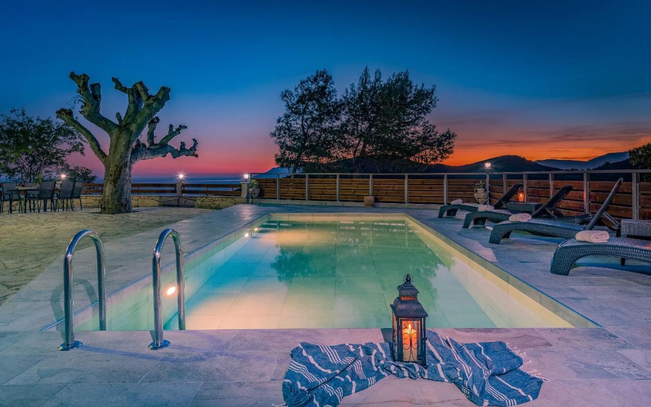 Villa Kanalos - Private Pool & Stunning Views, By Zantewize Kalamákion Екстериор снимка